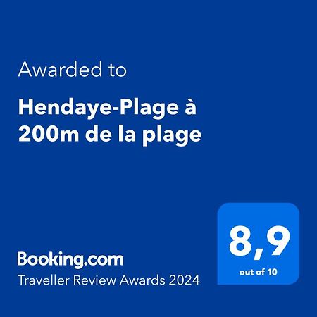 Appartamento Hendaye-Plage à 200m de la plage Esterno foto